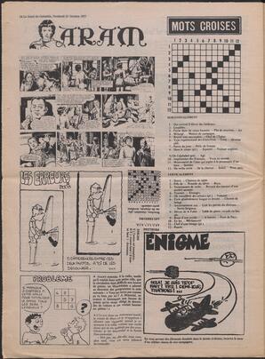 Le Soleil de Colombie, October 21, 1977, page 14