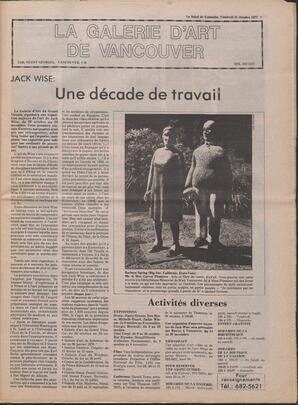 Le Soleil de Colombie, October 21, 1977, page 7