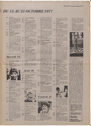 Le Soleil de Colombie, October 14, 1977, page 19