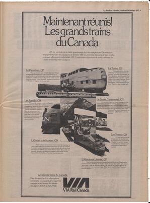 Le Soleil de Colombie, October 14, 1977, page 9