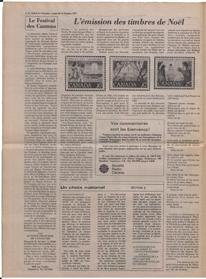 Le Soleil de Colombie, October 14, 1977, page 8