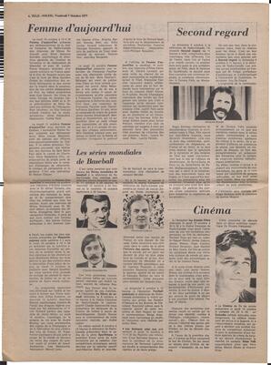 Le Soleil de Colombie, October 7, 1977, page 20