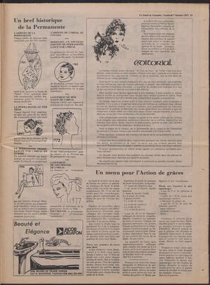 Le Soleil de Colombie, October 7, 1977, page 13