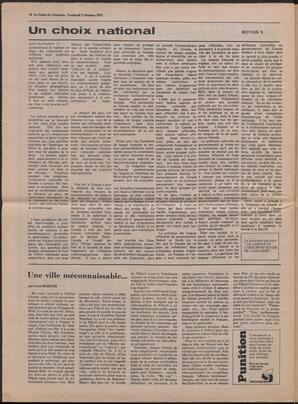 Le Soleil de Colombie, October 7, 1977, page 12