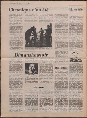 Le Soleil de Colombie, September 30, 1977, page 12