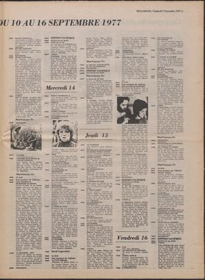 Le Soleil de Colombie, September 9, 1977, page 11