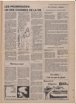 Le Soleil de Colombie, September 2, 1977, page 13
