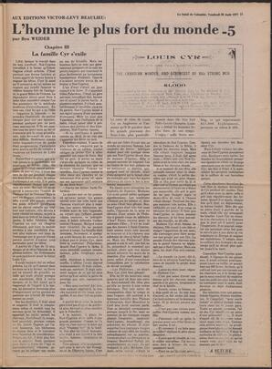 Le Soleil de Colombie, August 26, 1977, page 15