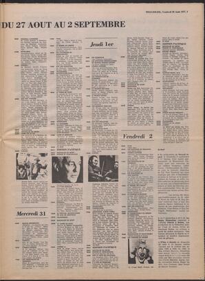 Le Soleil de Colombie, August 26, 1977, page 11