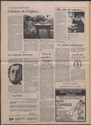 Le Soleil de Colombie, August 26, 1977, page 8