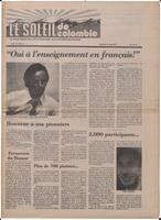 Le Soleil de Colombie, August 19, 1977