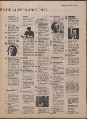 Le Soleil de Colombie, August 12, 1977, page 12