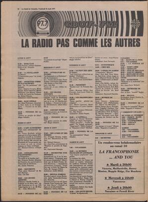 Le Soleil de Colombie, August 12, 1977, page 9