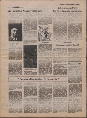 Le Soleil de Colombie, August 12, 1977, page 7