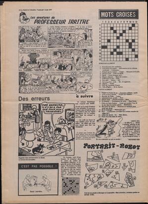 Le Soleil de Colombie, August 5, 1977, page 18