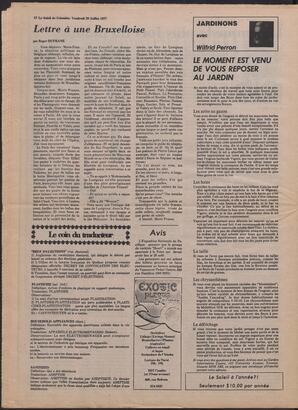 Le Soleil de Colombie, July 29, 1977, page 16