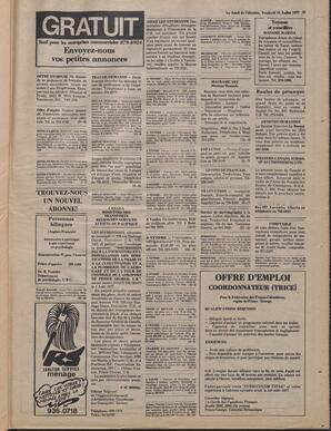 Le Soleil de Colombie, July 15, 1977, page 19