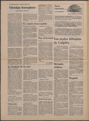 Le Soleil de Colombie, July 8, 1977, page 4