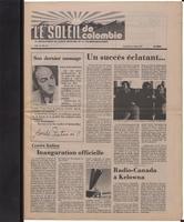 Le Soleil de Colombie, July 1, 1977