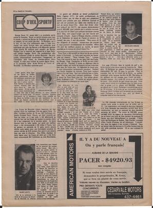 Le Soleil de Colombie, July 1, 1977, page 19