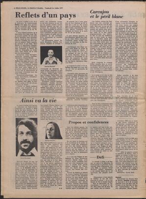 Le Soleil de Colombie, July 1, 1977, page 13