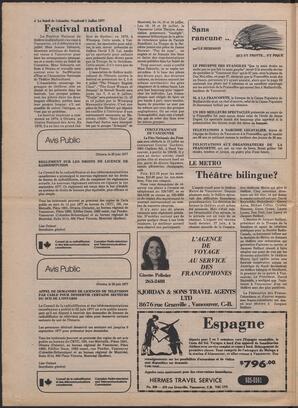 Le Soleil de Colombie, July 1, 1977, page 4
