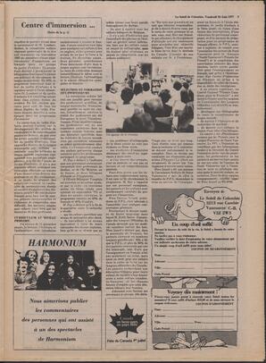 Le Soleil de Colombie, June 24, 1977, page 13