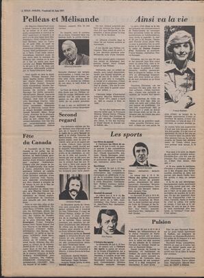 Le Soleil de Colombie, June 24, 1977, page 12