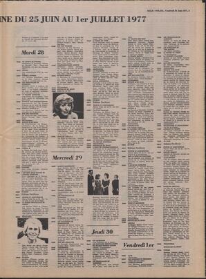 Le Soleil de Colombie, June 24, 1977, page 11