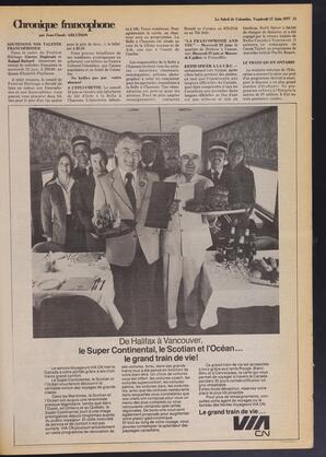 Le Soleil de Colombie, June 17, 1977, page 19