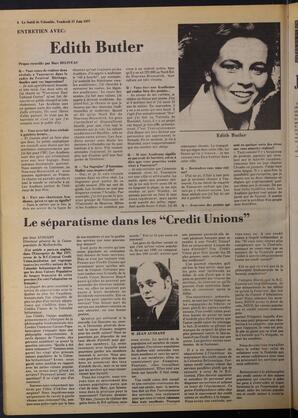 Le Soleil de Colombie, June 17, 1977, page 6