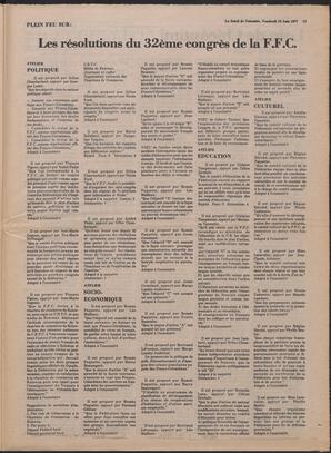 Le Soleil de Colombie, June 10, 1977, page 15