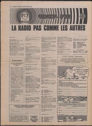 Le Soleil de Colombie, June 10, 1977, page 14