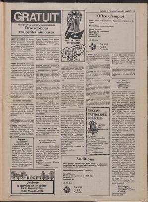Le Soleil de Colombie, June 3, 1977, page 19