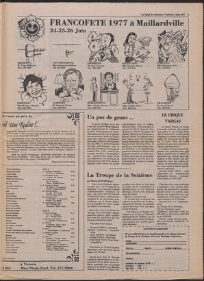 Le Soleil de Colombie, June 3, 1977, page 13