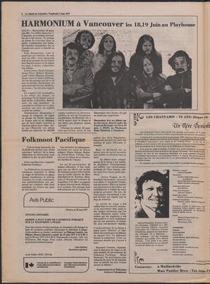 Le Soleil de Colombie, June 3, 1977, page 8