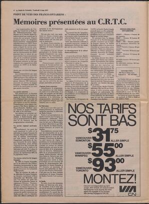 Le Soleil de Colombie, June 3, 1977, page 6