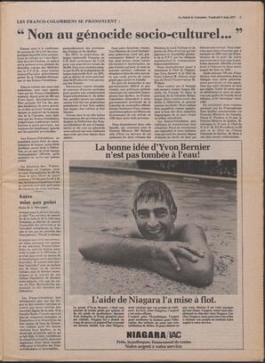 Le Soleil de Colombie, June 3, 1977, page 5