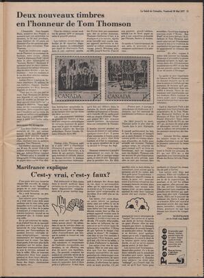 Le Soleil de Colombie, May 20, 1977, page 15