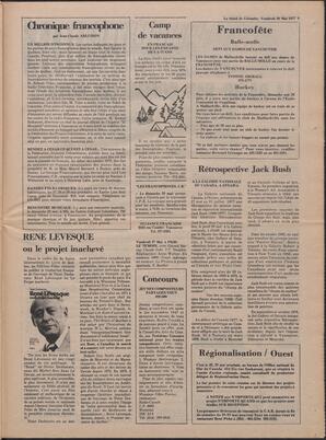 Le Soleil de Colombie, May 20, 1977, page 13