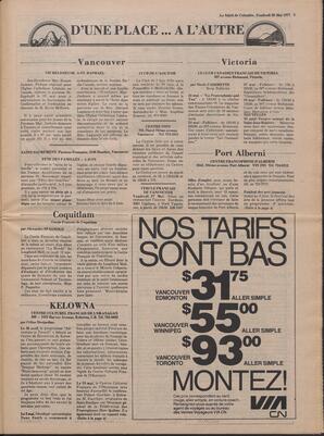 Le Soleil de Colombie, May 20, 1977, page 3