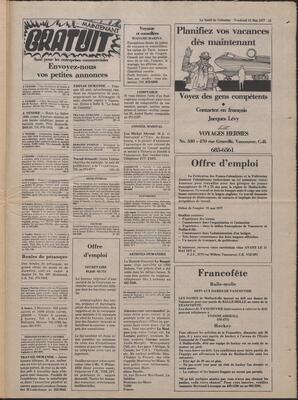 Le Soleil de Colombie, May 13, 1977, page 19