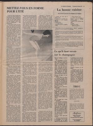 Le Soleil de Colombie, May 13, 1977, page 17