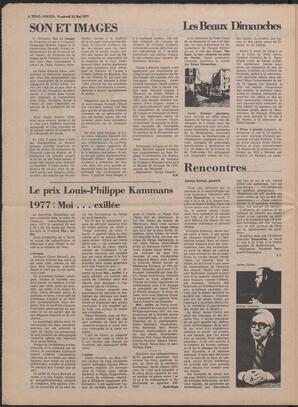 Le Soleil de Colombie, May 13, 1977, page 12