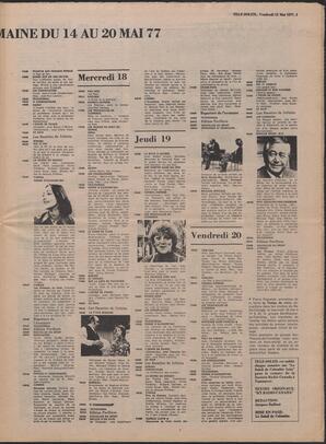 Le Soleil de Colombie, May 13, 1977, page 11