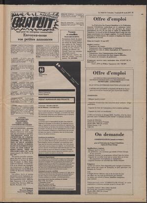 Le Soleil de Colombie, April 29, 1977, page 19