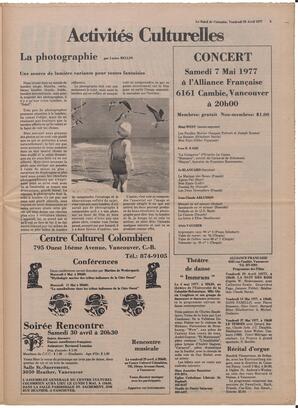 Le Soleil de Colombie, April 29, 1977, page 13