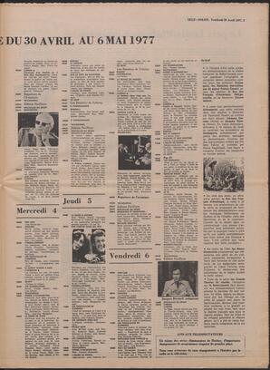 Le Soleil de Colombie, April 29, 1977, page 11