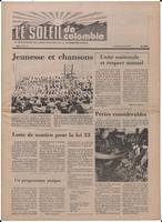 Le Soleil de Colombie, April 22, 1977