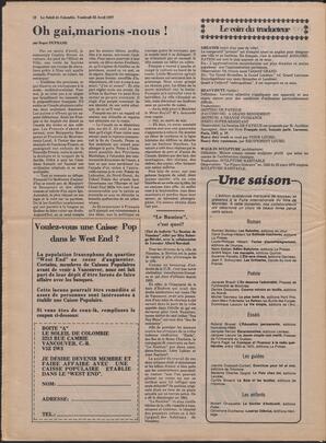 Le Soleil de Colombie, April 22, 1977, page 19